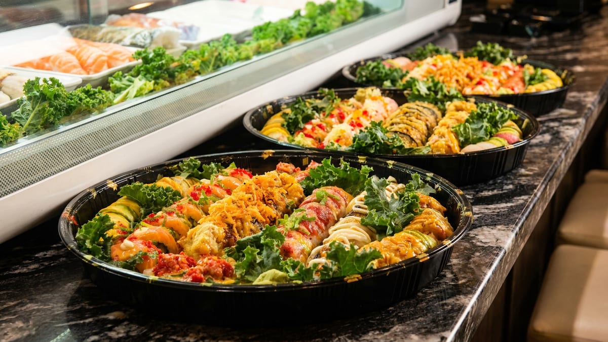 Sushi for your whole crew