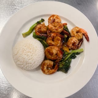 L. Shrimp Teriyaki