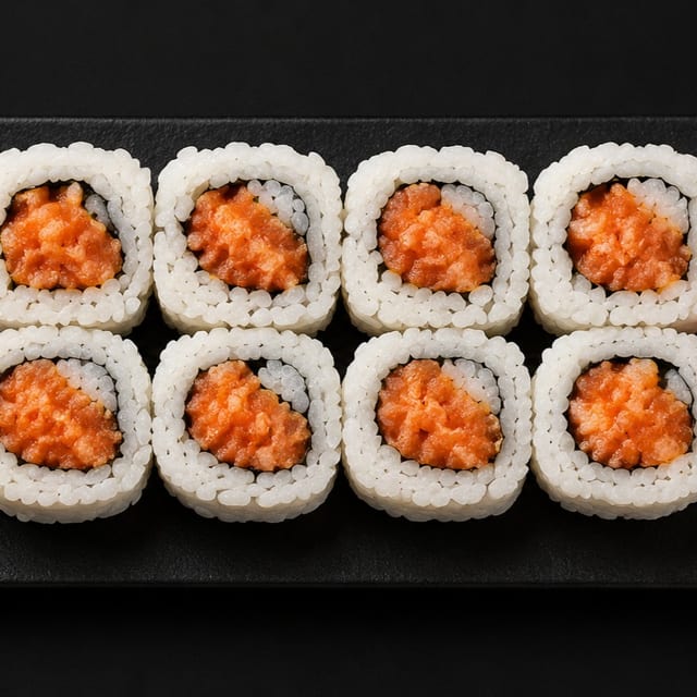 Spicy Salmon Roll.