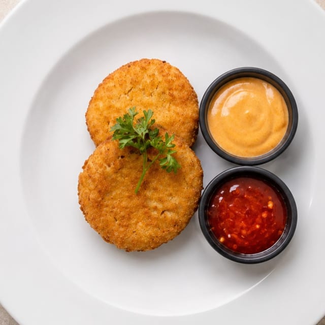 Crab Cakes.