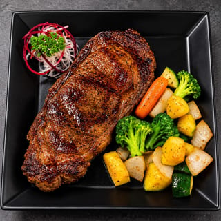 Hibachi Rib Eye Steak Dinner
