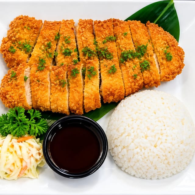 Chicken Katsu Entrée.