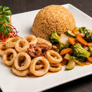 Hibachi Calamari
