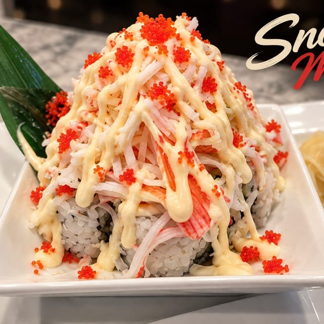 Snow Mountain Roll.