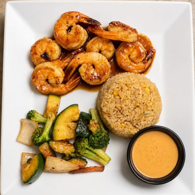 L. Hibachi Shrimp.