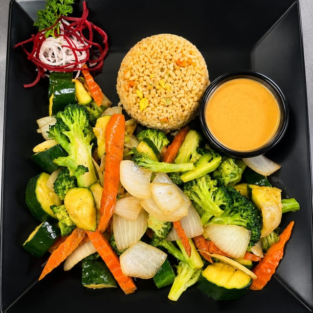 D. Hibachi Vegetables.