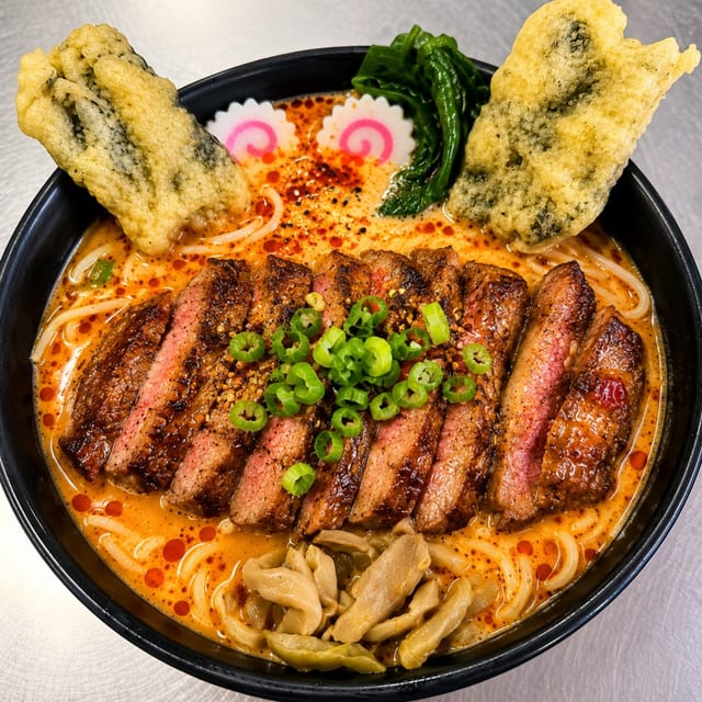Grilled Steak Ramen.