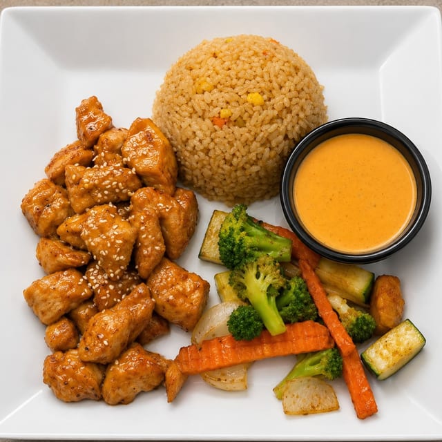 L. Hibachi Chicken.